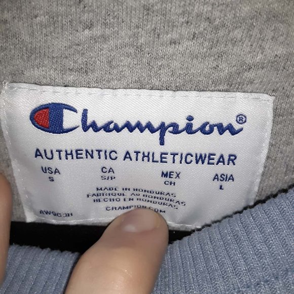 Champion Unisex Purple Sweater Size S - Picture 2 of 4